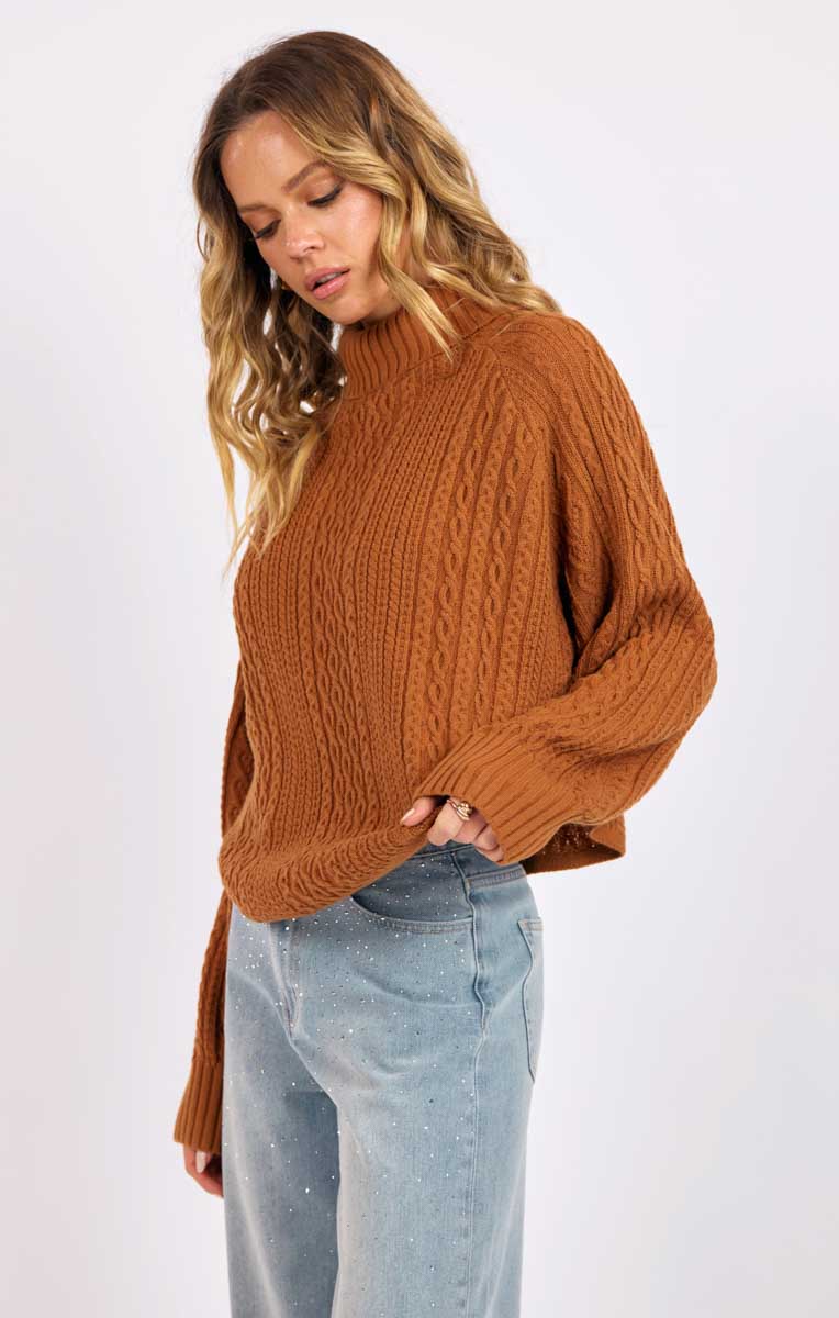 The Harvest Cable Knit Sweater