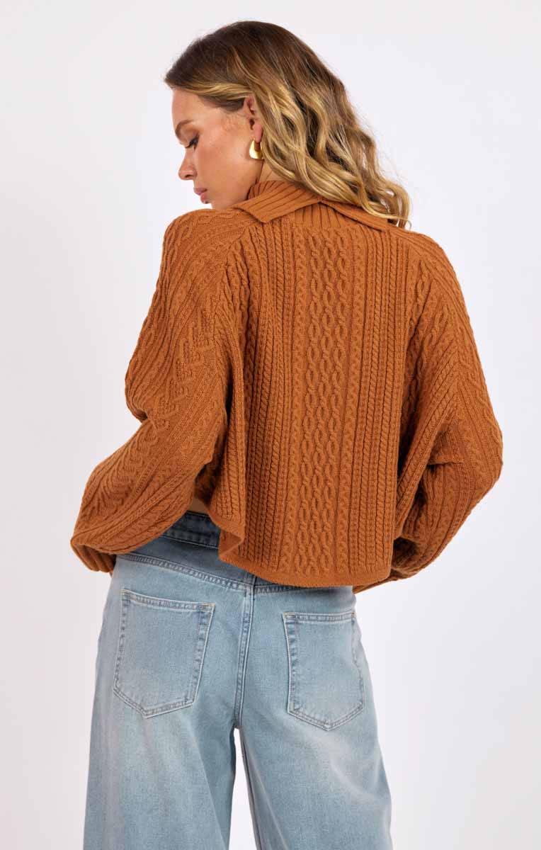 The Harvest Cable Knit Sweater